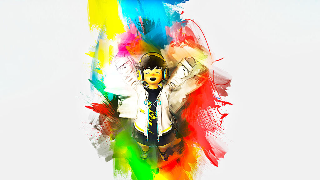 Abstract Portrait Art